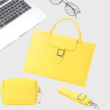 14-inch Waterproof Laptop Bag with Power Pack - Portable and Durable - Goose Yellow