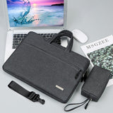 13.3 Inch Inner Bag for Handbag or Laptop with Shoulder Strap and Power Bag - Black