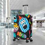 Thick Elastic Luggage Cover for Outdoor Travel - Fits 22-24 Inches - T-019 - L (22-24 Inches)