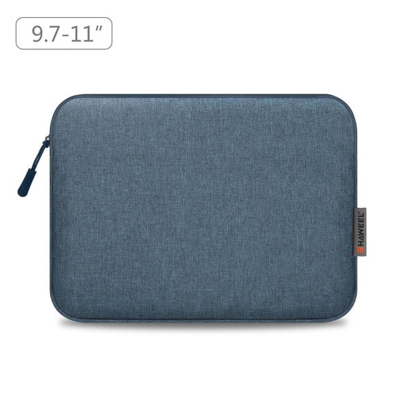 11 Tablet Sleeve Briefcase for 9.7-11.0 Tablets - Zipper Closure - Dark Blue