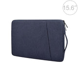 15.6 Inch Laptop Felt Sleeve Protective Case Carrying Bag - Navy Blue