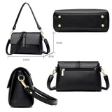 Spacious Women Shoulder Bag For Commuting - Black