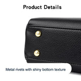 Spacious Women Shoulder Bag For Commuting - Black