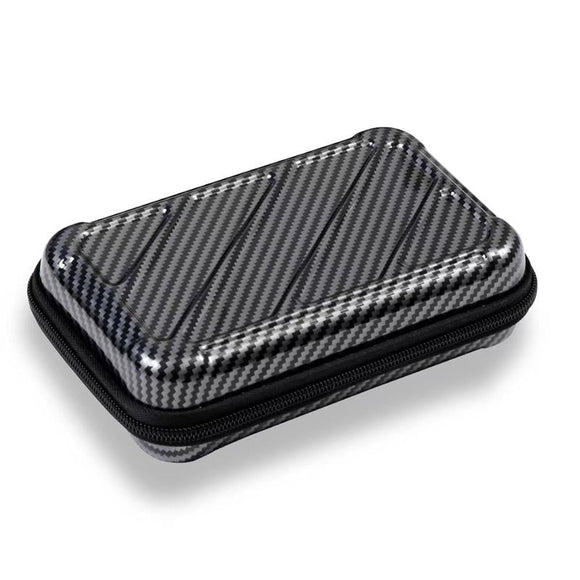 Versatile Hard Disk Case for Nintendo 3ds - Eva Material - Carbon Fiber