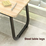 Adjustable Folding Laptop Desk with Cup Holder - Four-speed Lifting Table for Dorms - Walnut