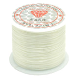 2 Pack 50M 0.5Mm Elastic Cord For Jewelry Making - White