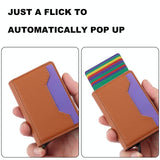 10x6x3cm Secure Brush Card Bag - Compact and Protective - Purple