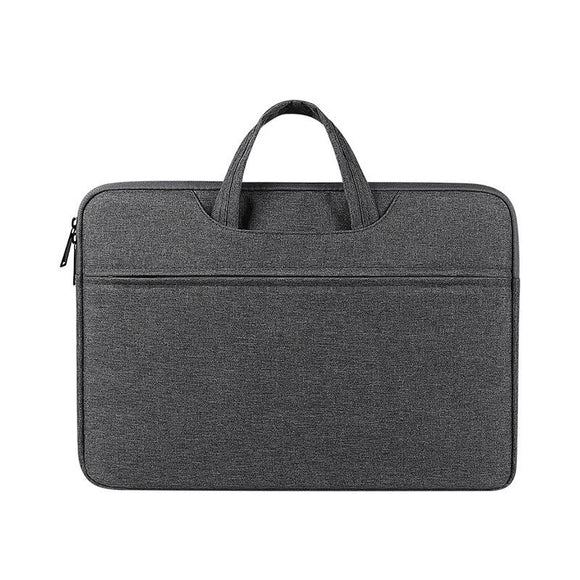 13.3 Inch Waterproof Laptop Handbag with Shock-absorbing Capacity - Deep Sky Gray