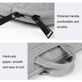13.3 Inch Waterproof Laptop Handbag with Shock-absorbing Capacity - Deep Sky Gray