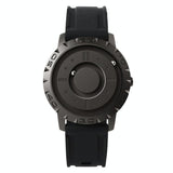 Bezel-free Magnetic Ball Watch - Men Design - Black Net Strip