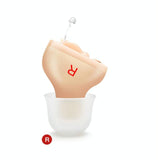 Digital Noise Canceling Hearing Aid Left Ear - Right Ear Red