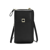 Women Cross Body Phone Purse With Long Strap - Apricot