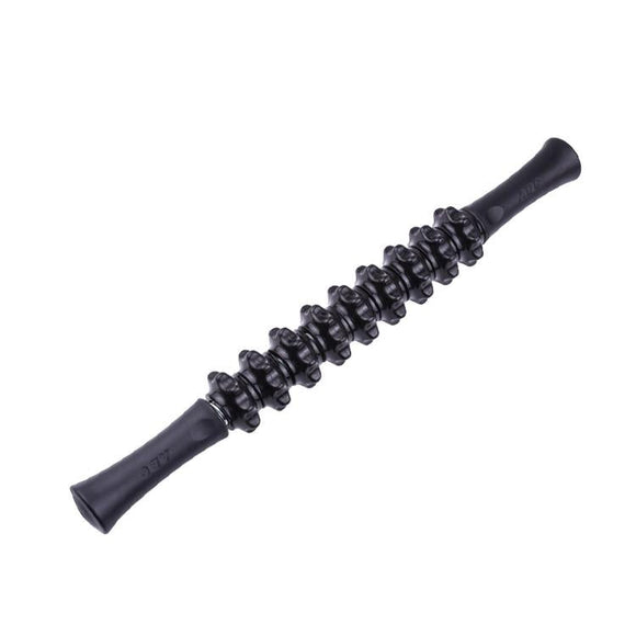 Deep Muscle Relaxer Roller For Fitness & Yoga - Black