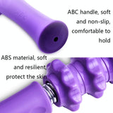 Deep Muscle Relaxer Roller For Fitness & Yoga - Black