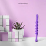 Deep Muscle Relaxer Roller For Fitness & Yoga - Black