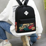 Versatile Student Backpack with Usb Port - College Style - Tree Red