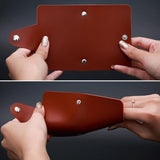 3 Pcs Upgraded Card Bag Transparent Business Card Holder With 12 Slots - Black