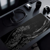 Non Slip Gaming Mouse Pad Big Wave Design - No.20 - 300X800X3Mm