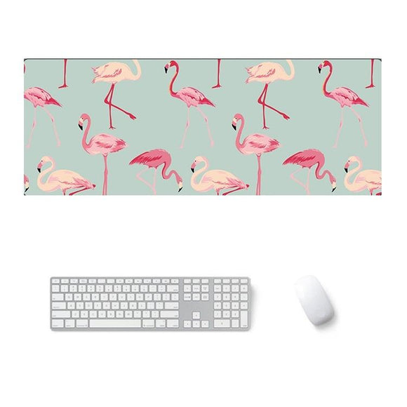 Rubber Mouse Pad For Office Learning - 5 Flamingo