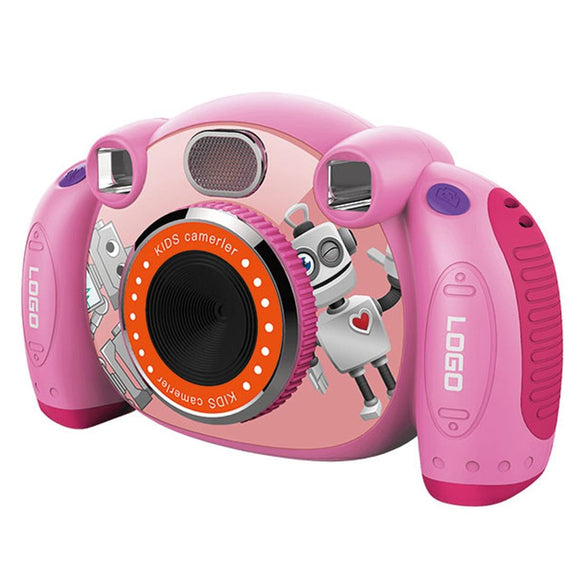 2.0 Inch Hd Screen Digital Children Camera - Pink 3mp