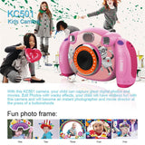 2.0 Inch Hd Screen Digital Children Camera - Pink 3mp