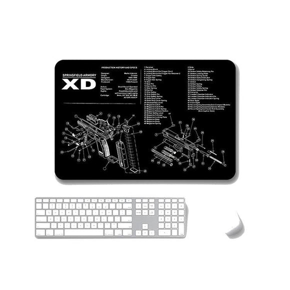 2 Pack Non Slip Office Gaming Mouse Pad 2Mm - Sps-Xd
