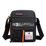 206 Men Crossbody Bag Sporty Shoulder Bag For Casual Use - Brick Red