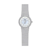Starry Diamond Chain Women Wrist Watch - Golden Scale Surface