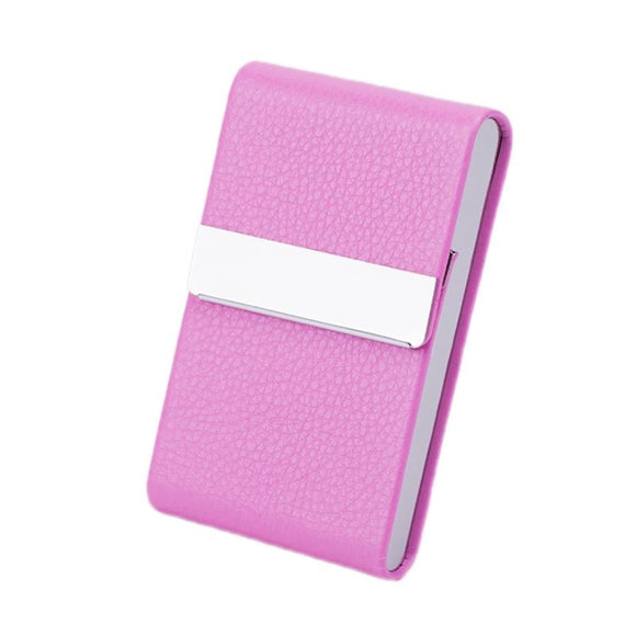 Business Card Case For Advertising Fits Most Cards - Pink