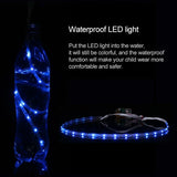 Rechargeable Double Wheel Roller Skating Shoes - Pink Size 37