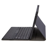 2022 Ipad 10.9 Lambskin Bluetooth Keyboard Case With Pen Slot - Pink