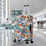 Thick Elastic Luggage Cover for Outdoor Travel - Fits 22-24 Inches - T-022 - S (17-20 Inches)