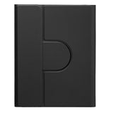360 Degree Rotatable Bluetooth Keyboard Leather Case With Three-Colour Backlight - Black - For Ipad Air 2022 / Ipad Pro 11 2021
