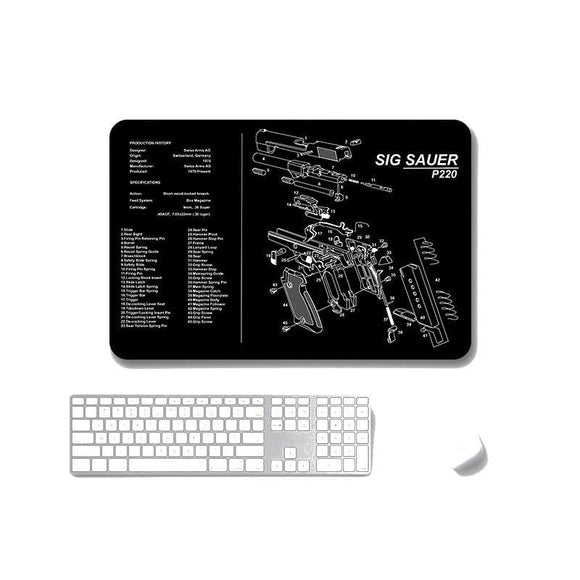 2 Pack Non Slip Gaming Mouse Pad 4Mm Thick - Sps-Sigp220