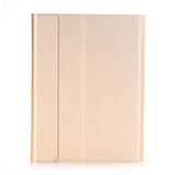 Universal Ultra-Thin Tablet Case With Bluetooth Keyboard For Ipad 4 / 3 / 2 - Horizontal Flip - Rose Gold