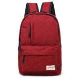 Multi-function Canvas Laptop Backpack - Fits 15.6 Macbook Samsung Sony Dell Alienware Chuwi Asus Hp - 42x29x13cm - Grey