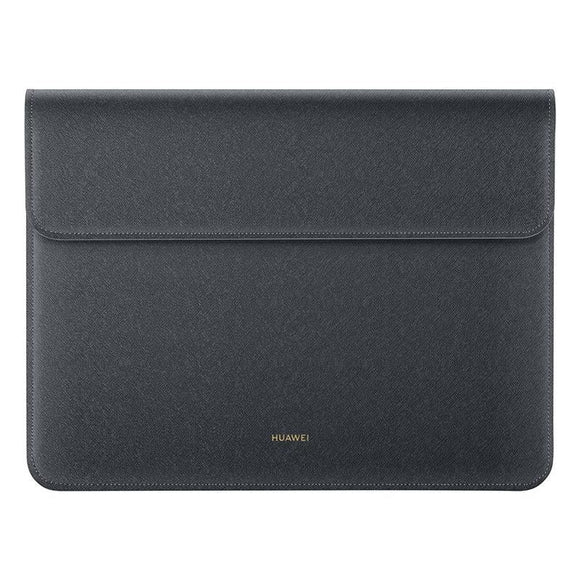 13 Inch Leather Laptop Protective Bag for Matebook x - Grey