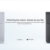 13 Inch Leather Laptop Protective Bag for Matebook x - Grey