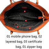 Stylish Shoulder Tote For Women - Retro Black