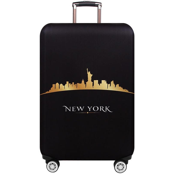 Protective Luggage Cover - Durable Elastic Anti-dust - Small Size - Lady Liberty
