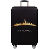 Protective Luggage Cover - Durable Elastic Anti-dust - Small Size - Lady Liberty