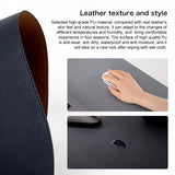 Waterproof Non Slip Desk Pad For Large Mice - Grey