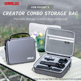 Compact Carrying Case for Dji Pocket 3 - Portable Pu Storage Box