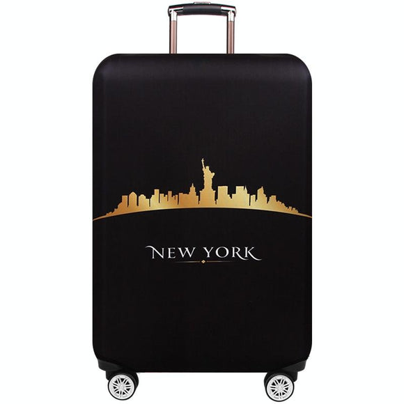Medium Elastic Luggage Cover - Thick Wear-resistant Anti-dust Protection - Lady Liberty