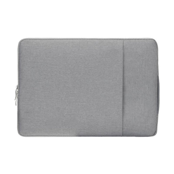 Denim Laptop Liner Bag for Business - Grey