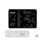 2 Pack Non Slip Office Gaming Mouse Pad 5Mm - Sps-Sigp226