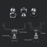 Adjustable Magic Arm Mount For Slr Camera - Grey