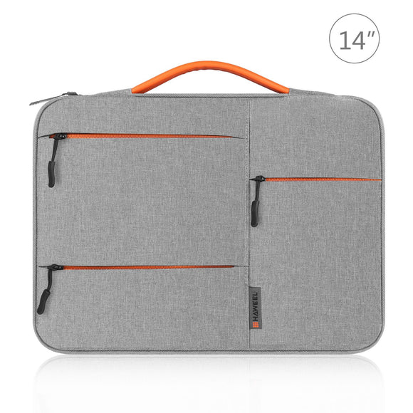 14-15 Inch Laptop Sleeve Briefcase for Macbook Samsung Thinkpad Sony Dell Alienware Chuwi Asus Hp - Grey