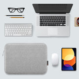15-16.7 Inch Laptop Briefcase Bag with Zipper for 16 Inch Sleeve - Grey