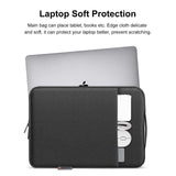 12.5-13.5 Inch Laptop Sleeve Briefcase with Zipper and Handle - Grey